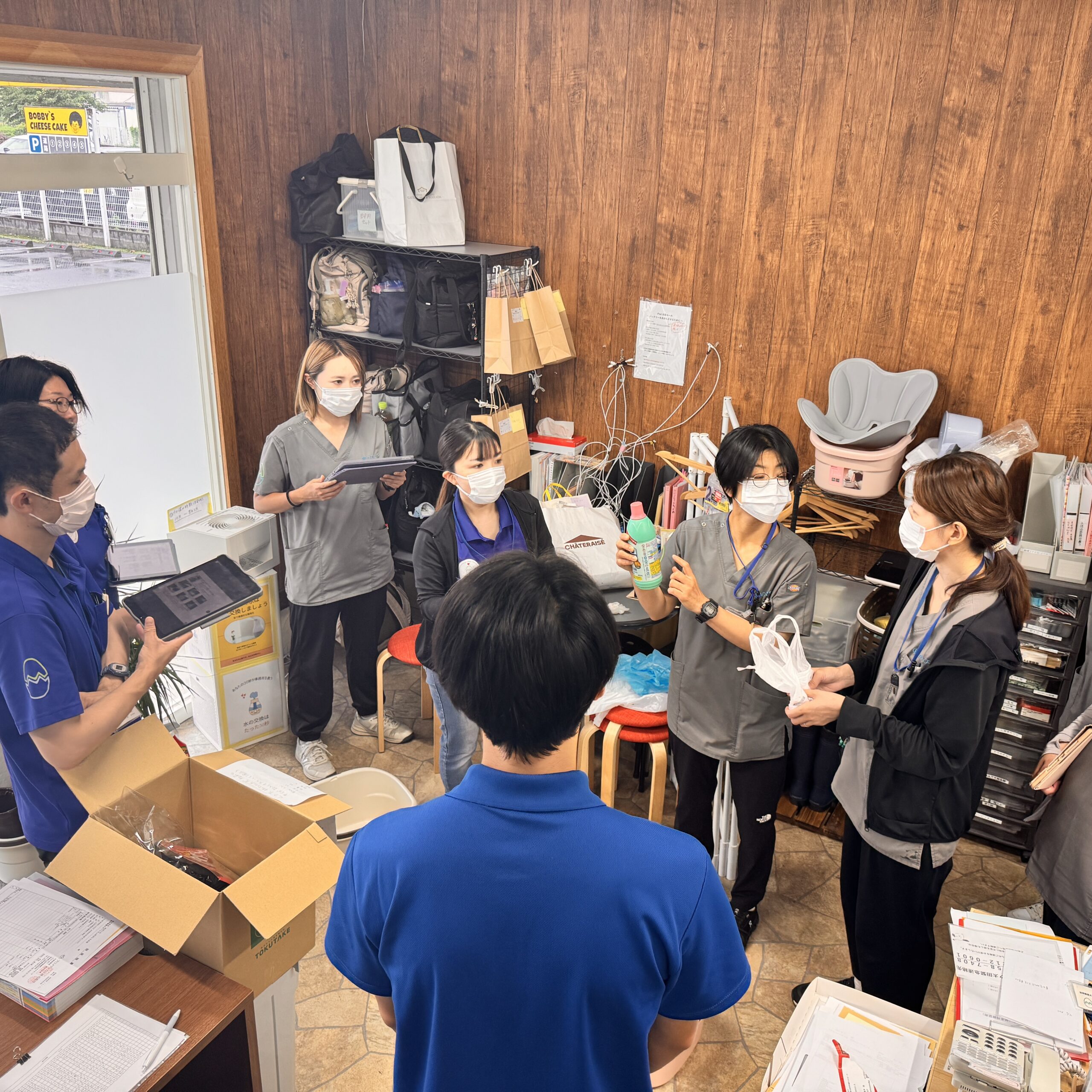 チームで支える現場