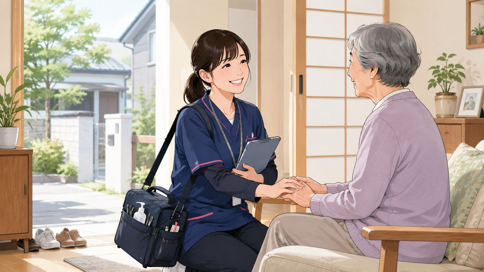 太田市で働く訪問看護師