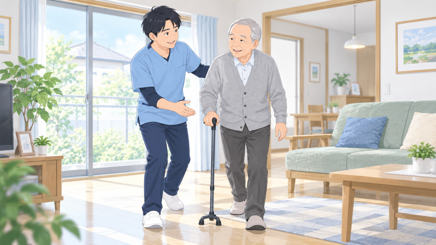 群馬県太田市で訪問リハビリを行う理学療法士